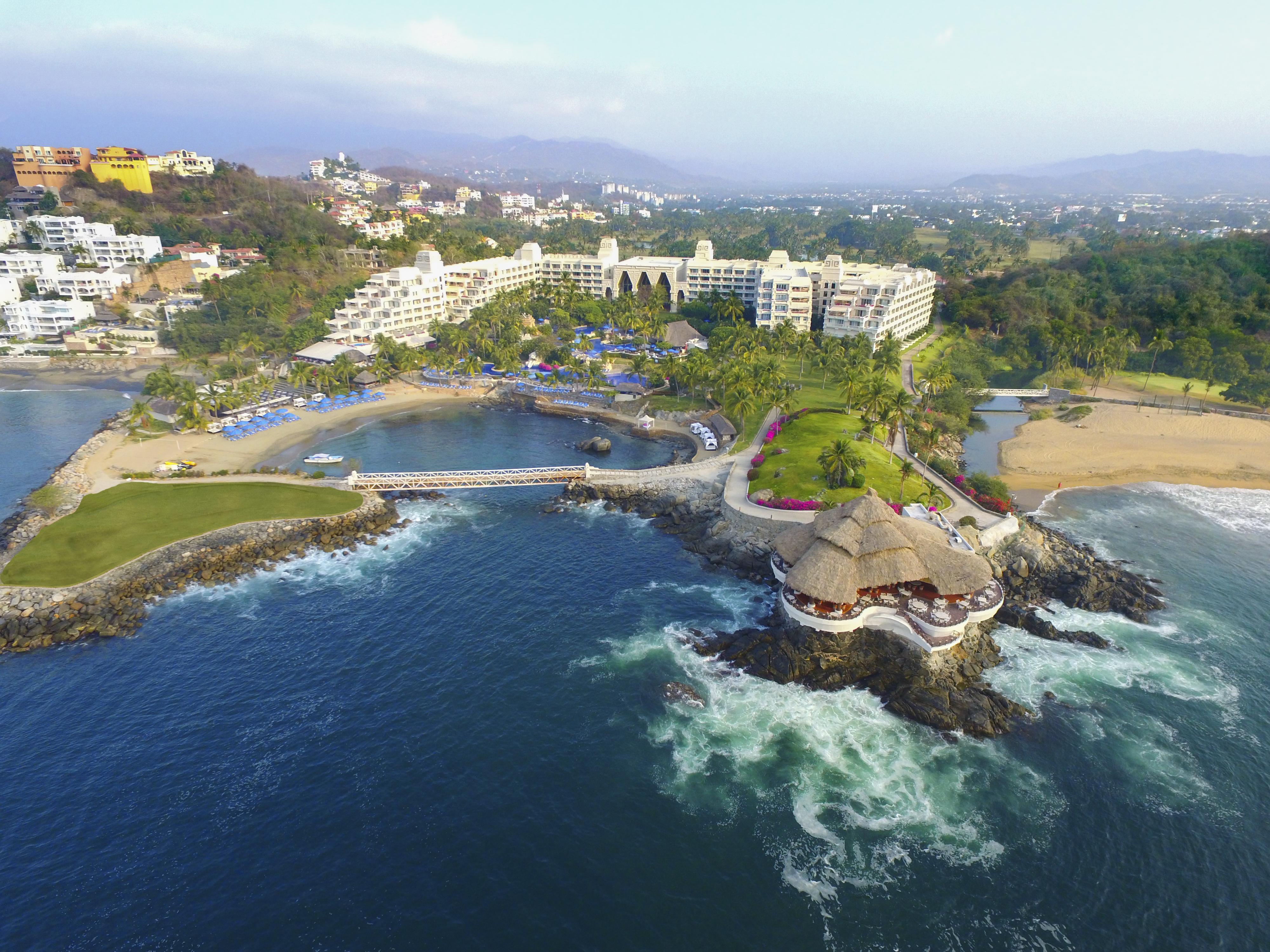 บาร์เซโล การ์มีนา - ออล อินคลูซีฟ Hotel มานซานิโญ ภายนอก รูปภาพ Aerial view of Puerto Vallarta